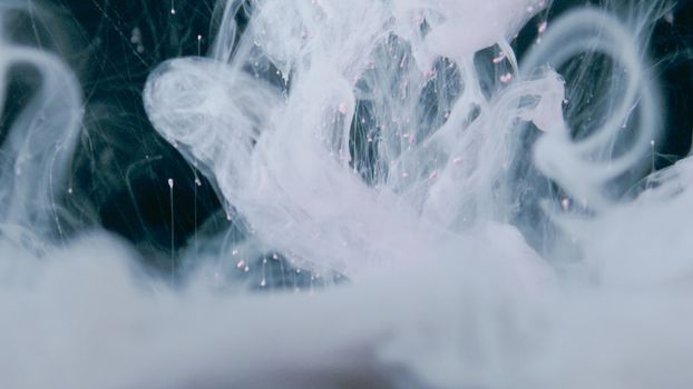 White Paint in Water