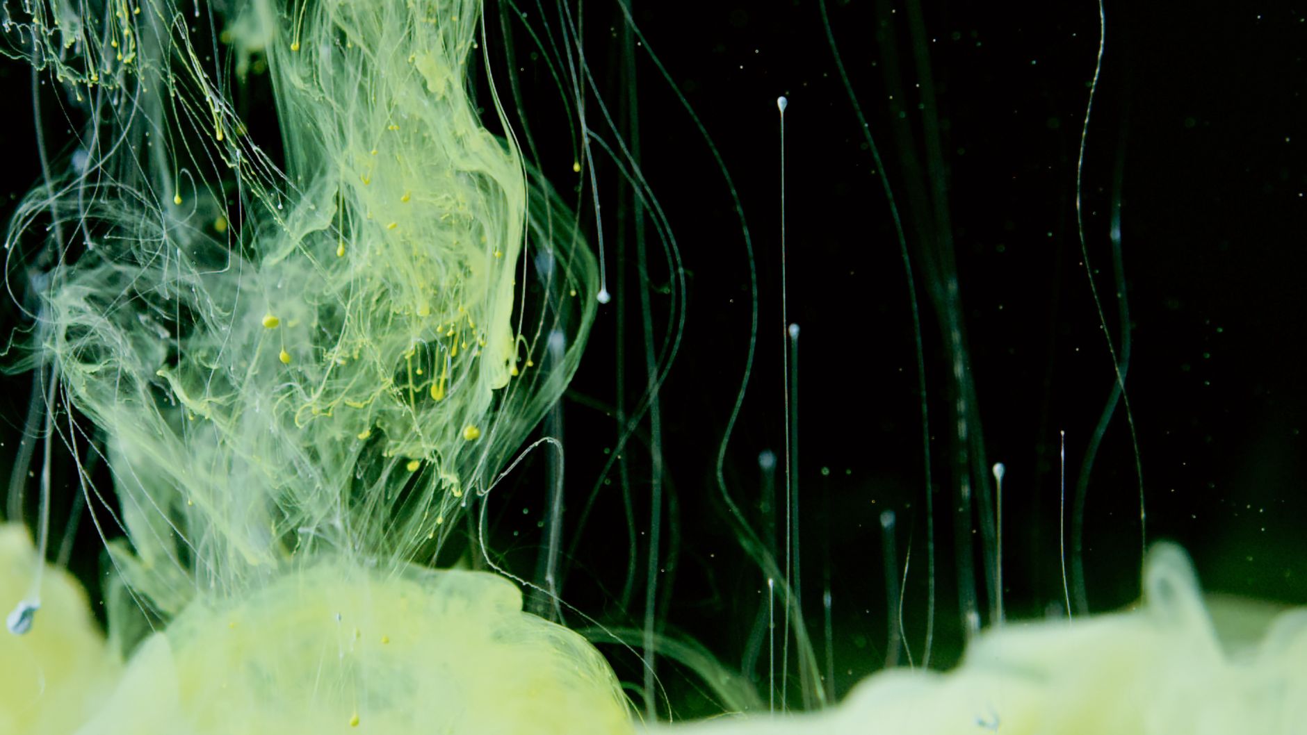 Yellow Ink in Water