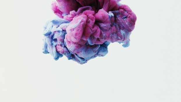 A Cloud of Ink Underwater