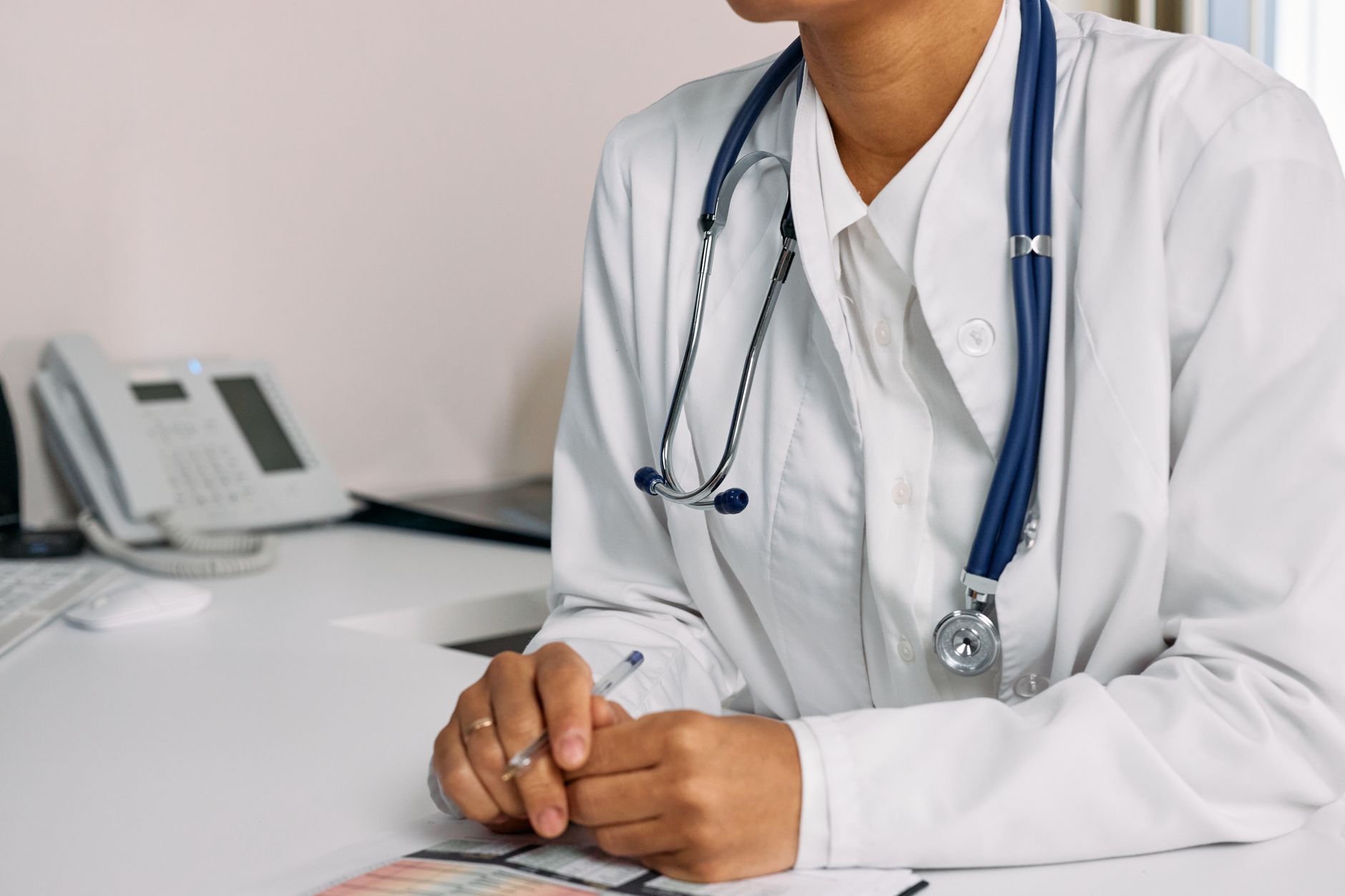 A clinical consultation office