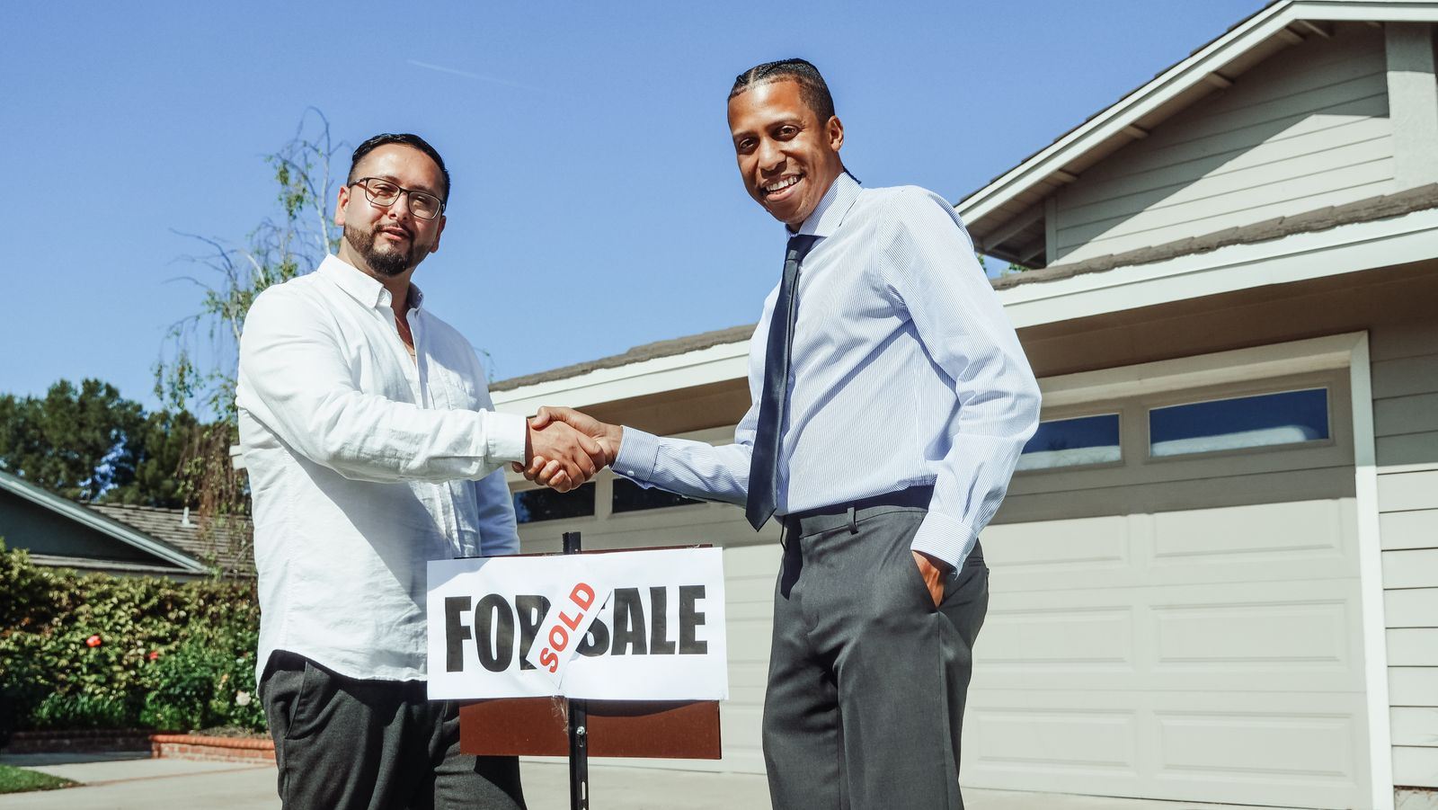 Property partnership handshake