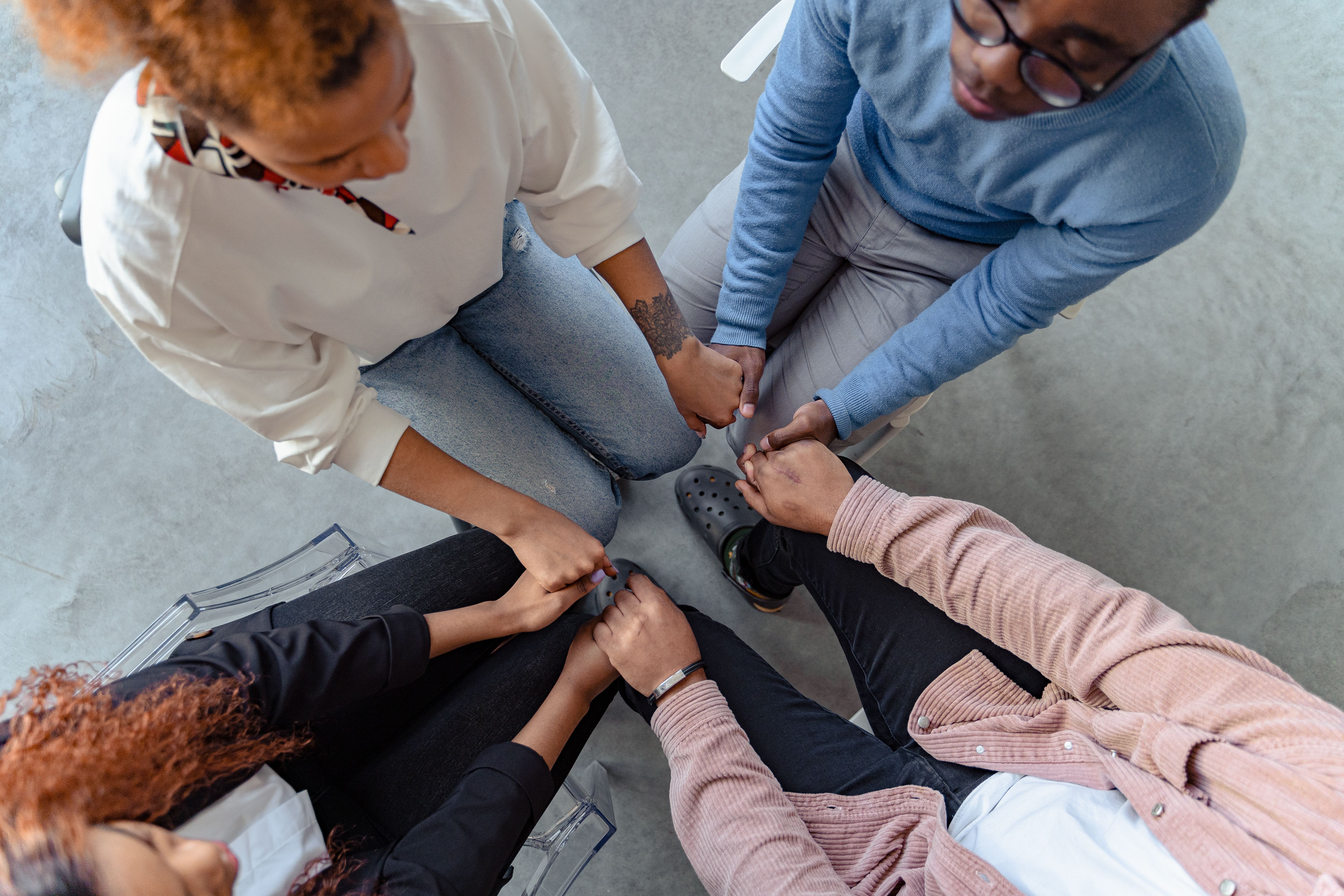 Group counseling during an intensive outpatient mental health program