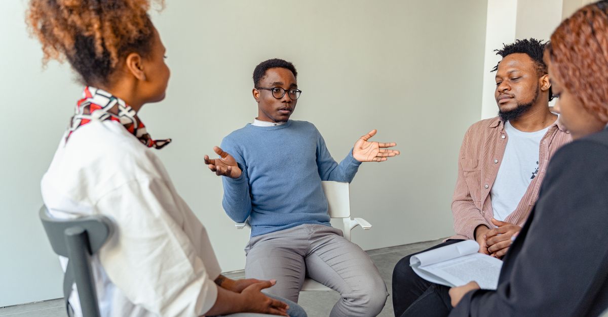 Christ Embassy Ho mental health support group meeting in Ho