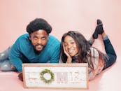 Man in Sweater Beside a Woman