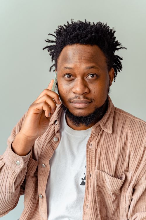 Man Having a Phone Call · Free Stock Photo