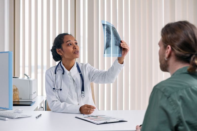 Health-care and respiratory care training context—clinical workspace (representative stock image).