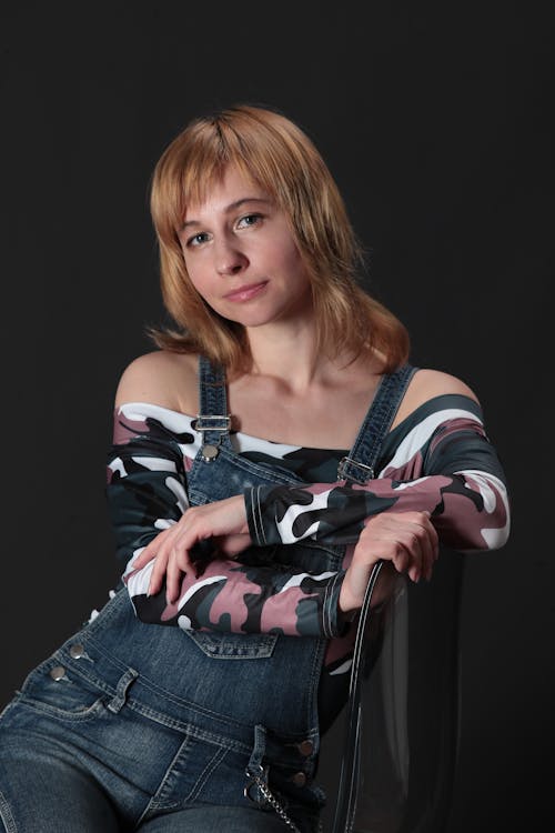 Woman in Off Shoulder Blouse