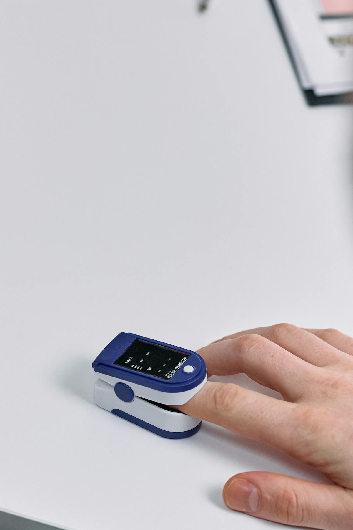 Modern medical facility hallway with clean, calming design