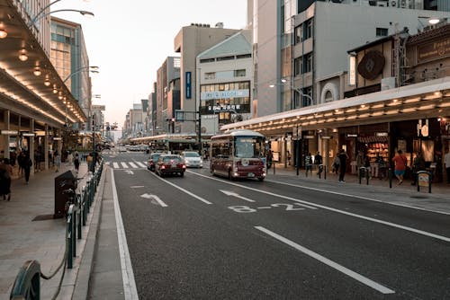 A Vehicles on the Road in Japan