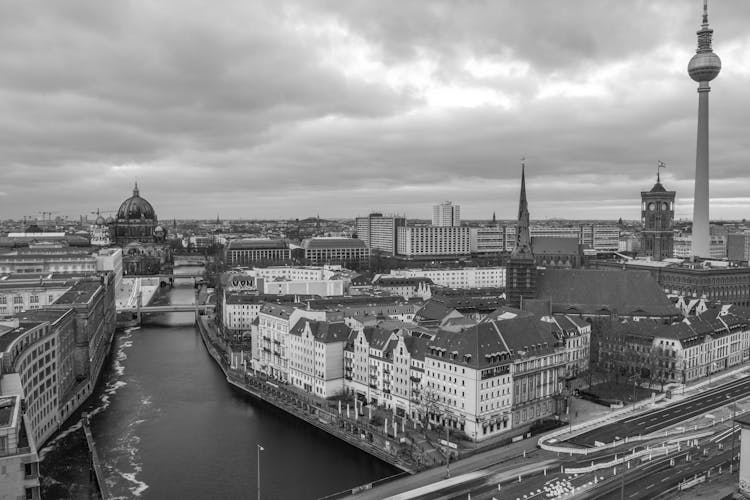 Berlin On The Banks Of The Spree River