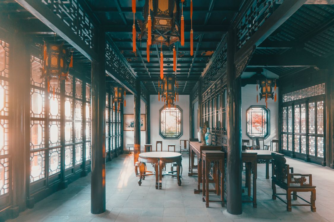 Interior Design of an Ancient Building · Free Stock Photo