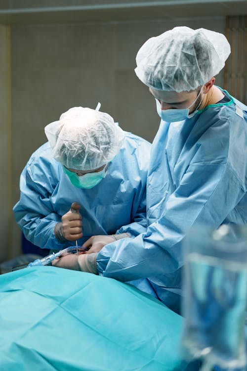 Doctors on a Surgery 