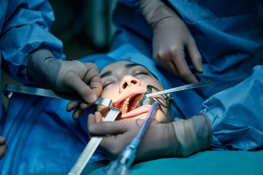 Professional dental surgery