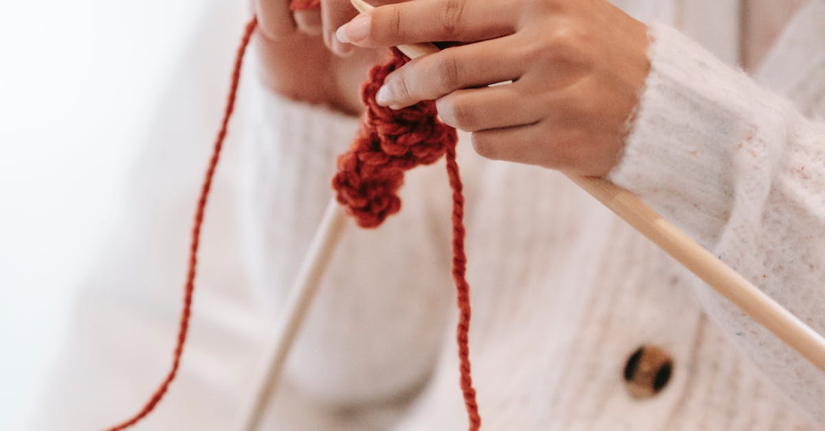 How to knit a sweater