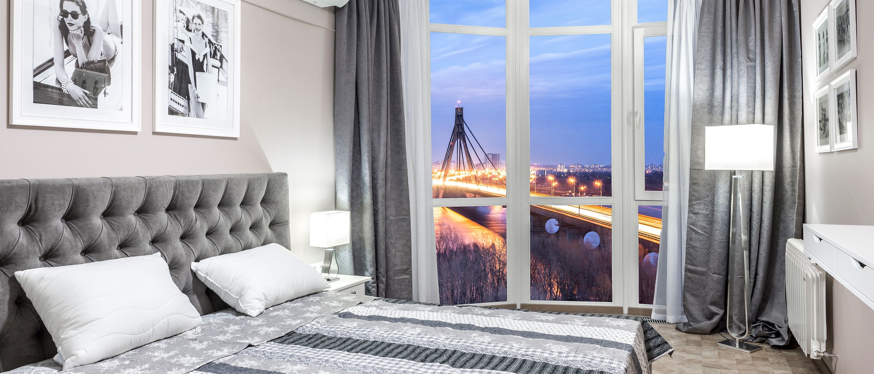 Wallpapering in Kingston Vale — dust sheets down and the room fully protected