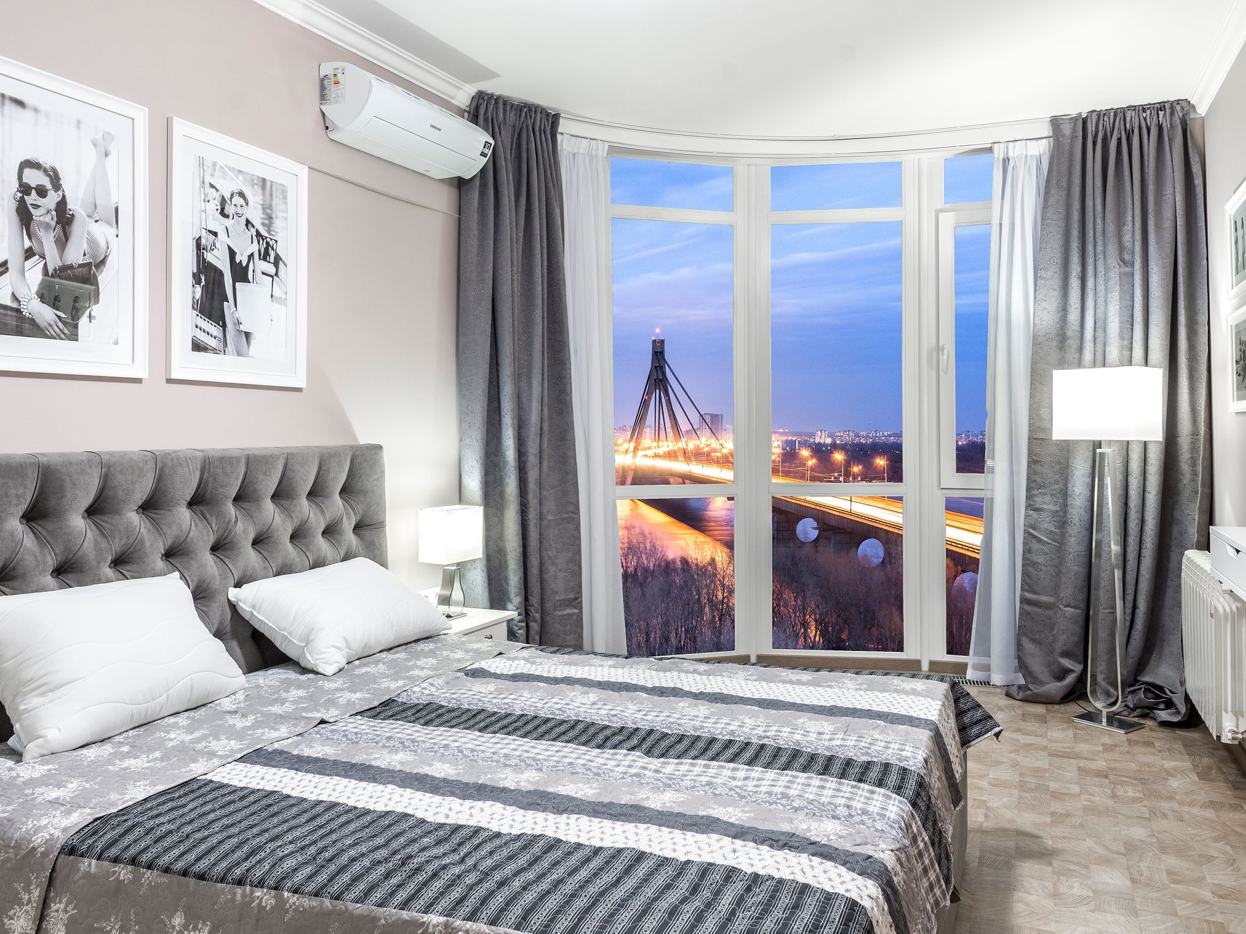 Wallpapering in Surrey Quays — walls rolled to an even, flat finish