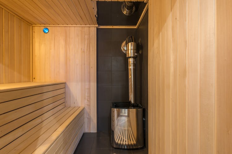 Modern Home Sauna Interior