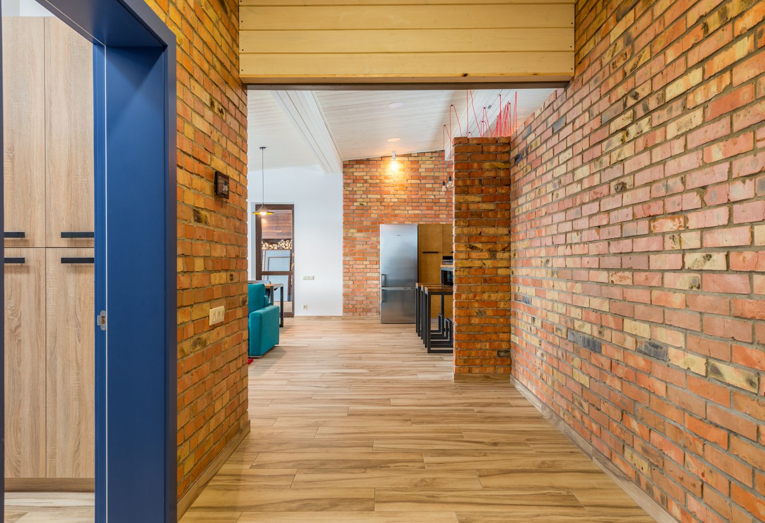 Shiplake — movers carrying boxes for a flat move