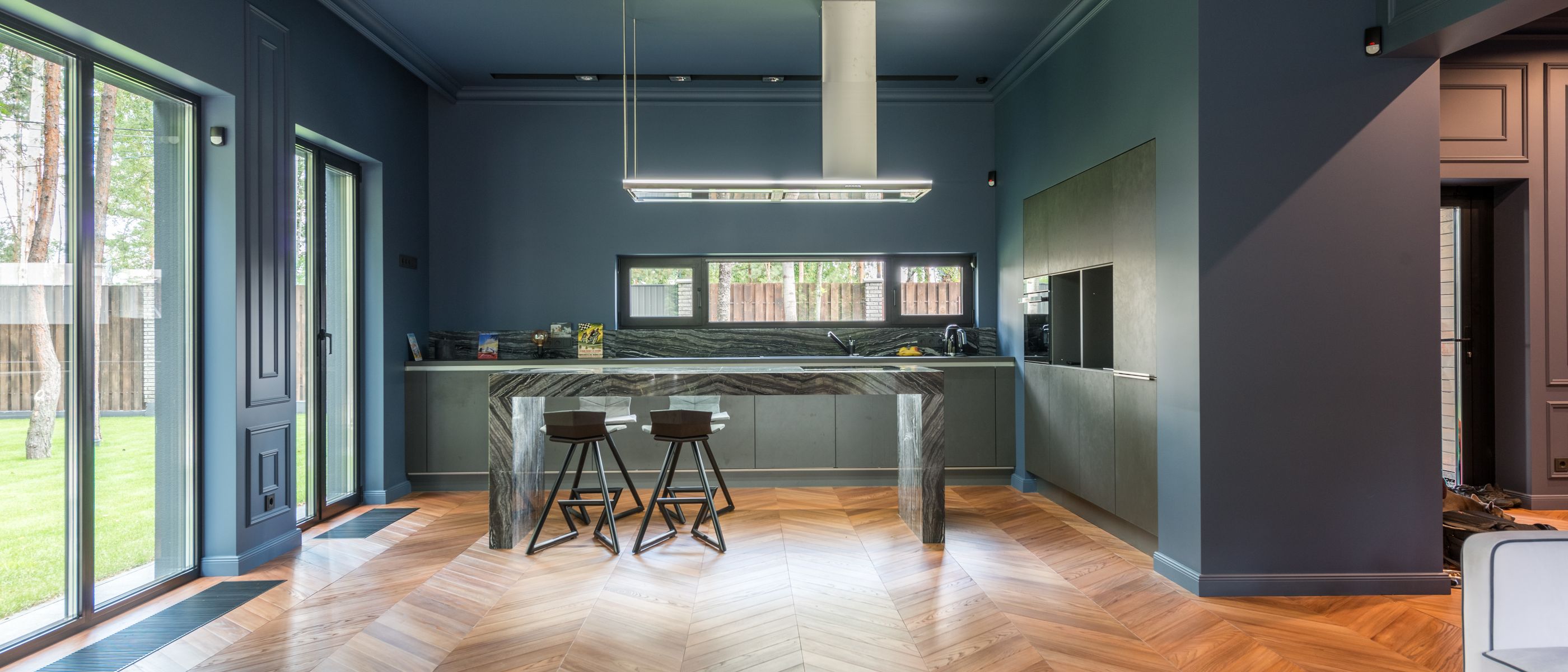 Kitchen Spraying in Woodside Park — a freshly painted, spotless finish