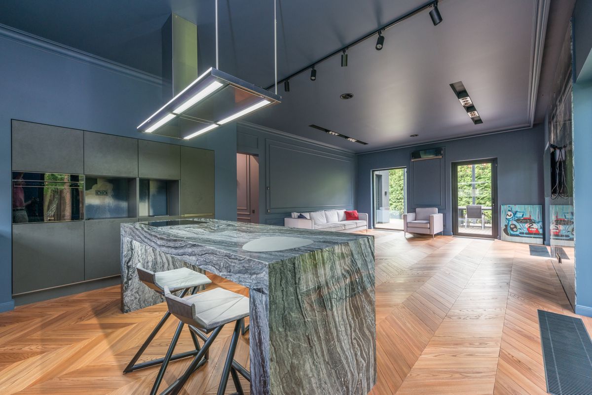French Grey Kitchens for Small Spaces