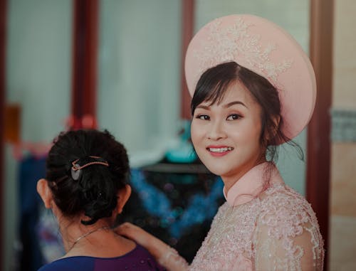 Close-Up Photography of a Girl Smiling