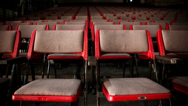 Empty Theater Seats