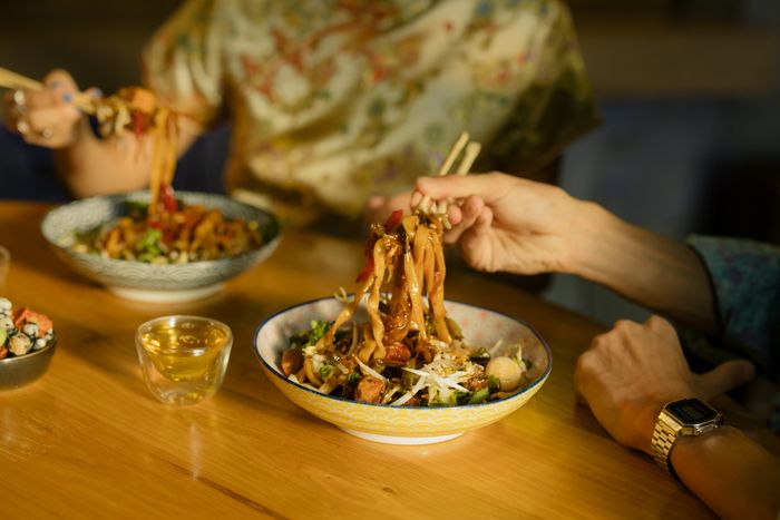 Bowl of hand-pulled noodles — photo by cottonbro studio on Pexels