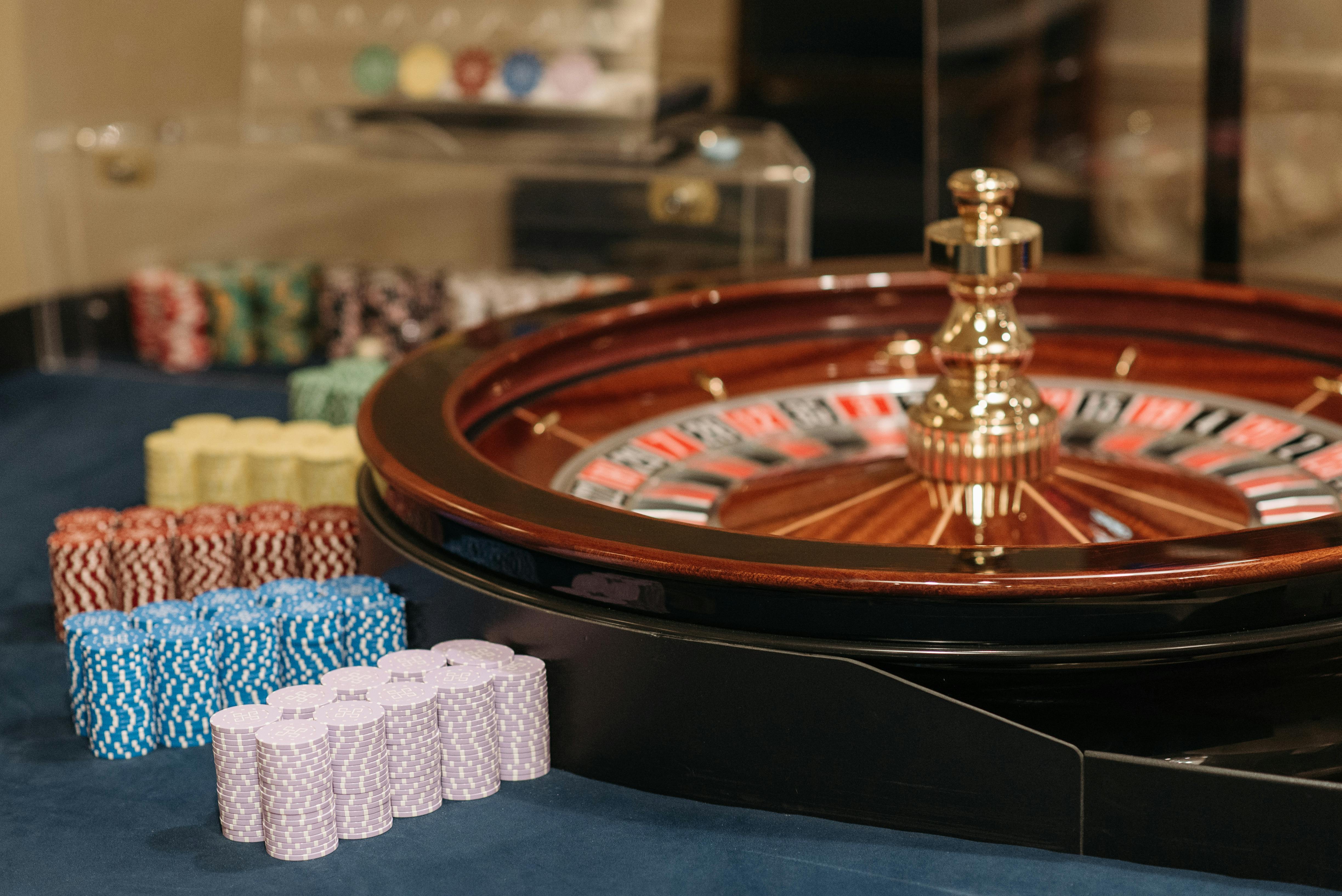 roulette casino table