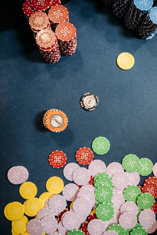 Gratis arkivbilde med casino tokens, diverse, farget Arkivbilde