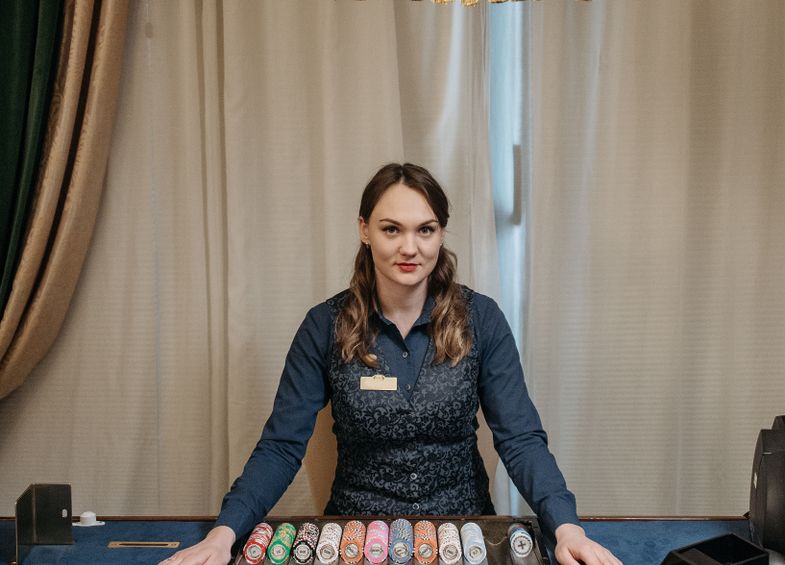 Online Roulette Tisch im Casino mit verschiedenen Einsatzmöglichkeiten