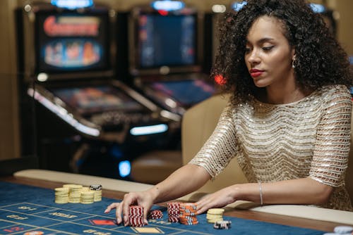 Imagine de stoc gratuită din afro păr, casino, femeie afro-americană