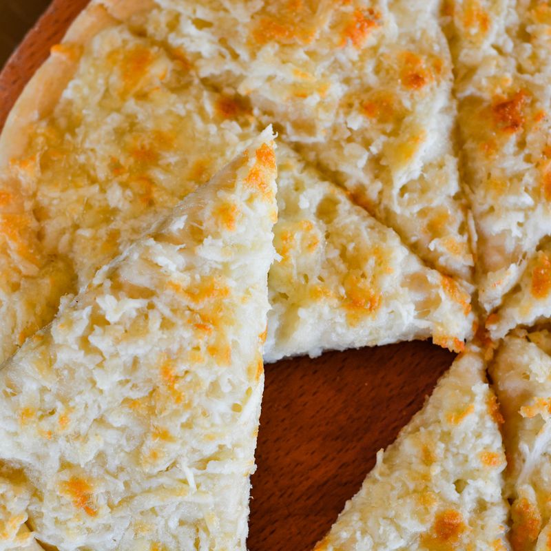 Cheesy Garlic Flatbread