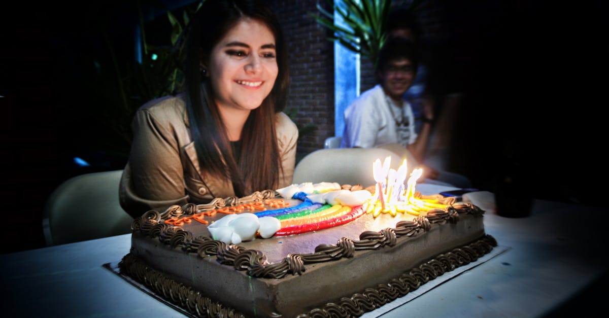 Free stock photo of birthday cake, candles, girl