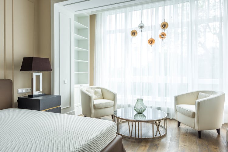 Seating Area In Home Bedroom 