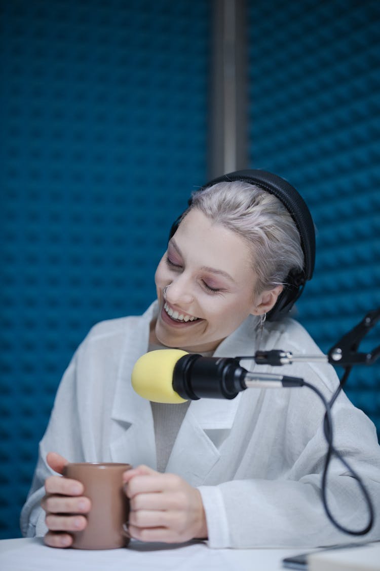 A Woman In A Studio