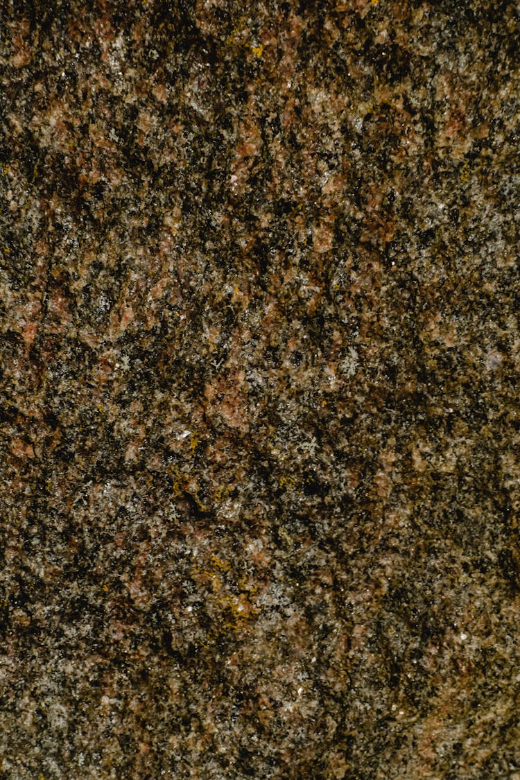 A Brown Rough Rock Surface