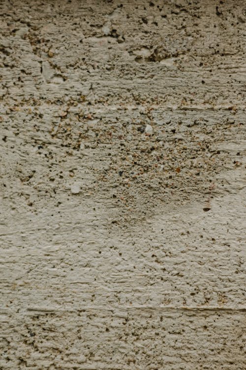 A Beige Rough Concrete Surface