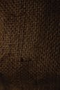 Close-up of Jute Fabric