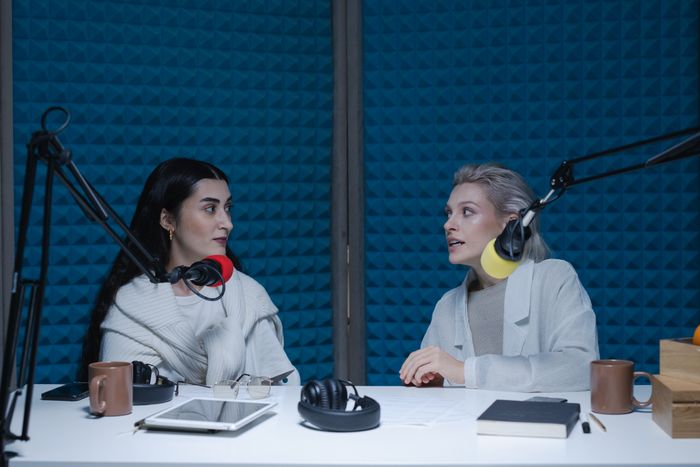 A conversation captured mid-episode