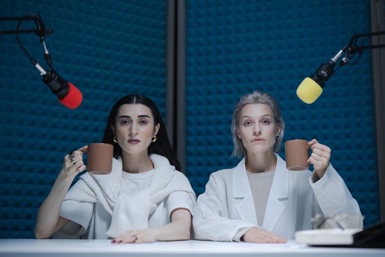 Women In Radio Studio