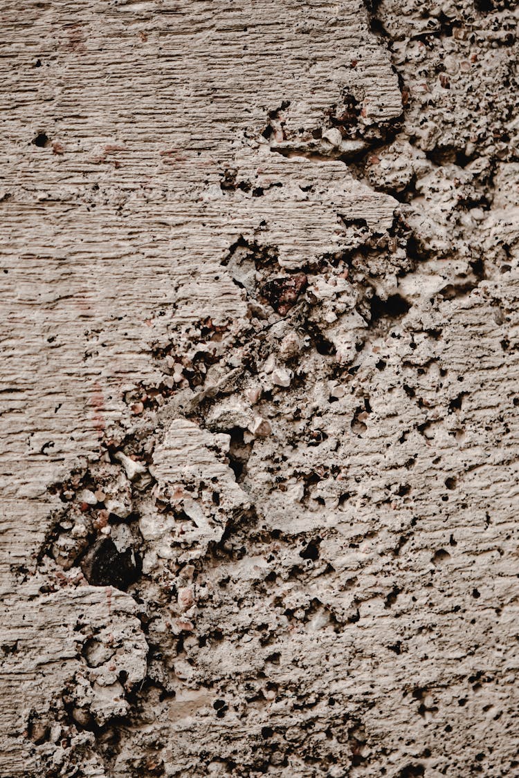 Barren Rocks On Ground