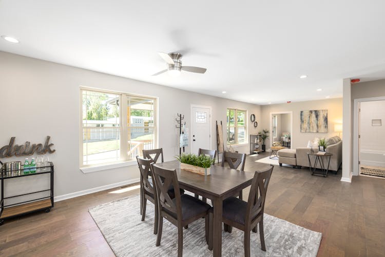 Dining Area In House Interior