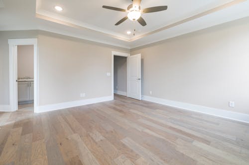 Ceiling Fan inside a Room