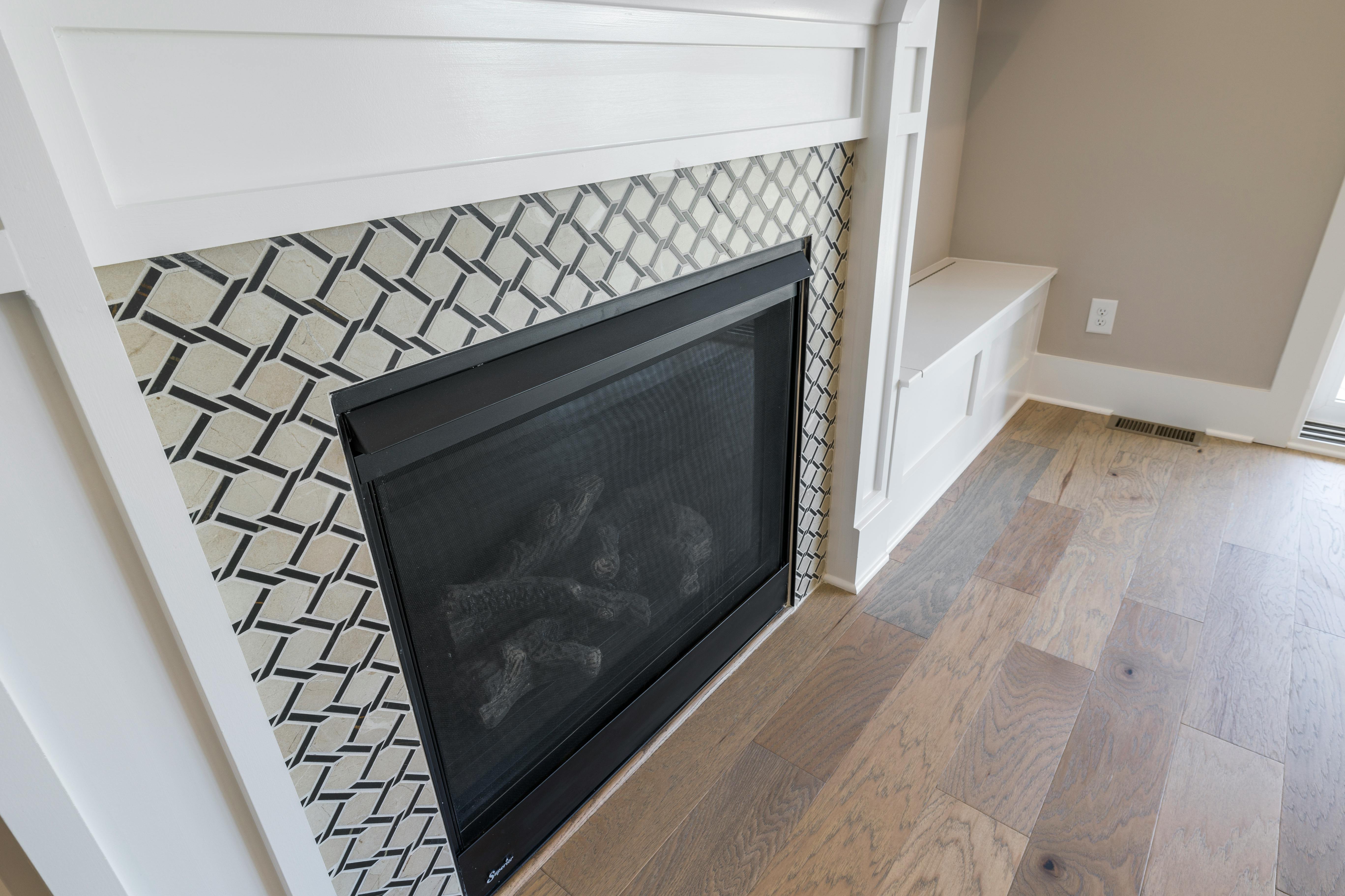 Decluttering home for downsizing - packing boxes on the floor.