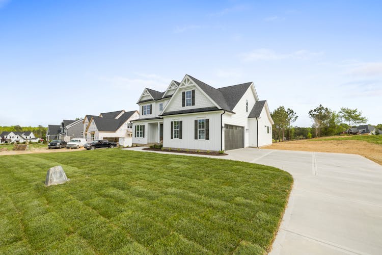 View Of A House In Suburbs