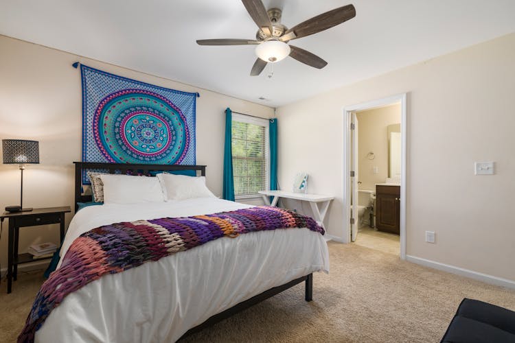 Bedroom With Hippie Design