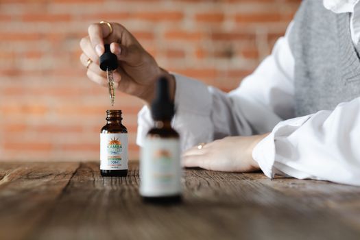 Hemp Extract on Dropper