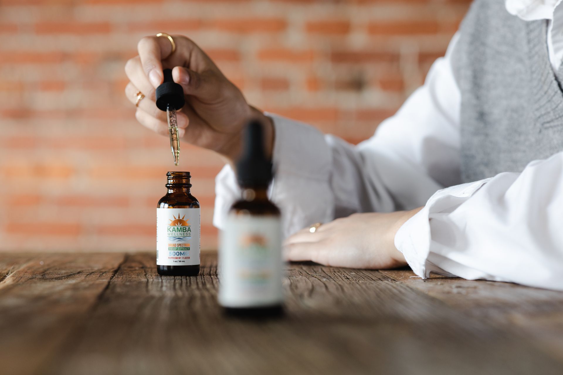 Hemp Extract on Dropper