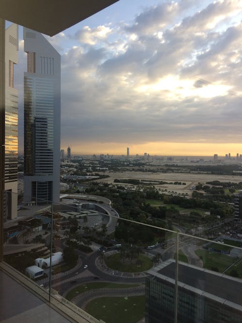 Free stock photo of fierce clouds formation, peaceful dubai morning