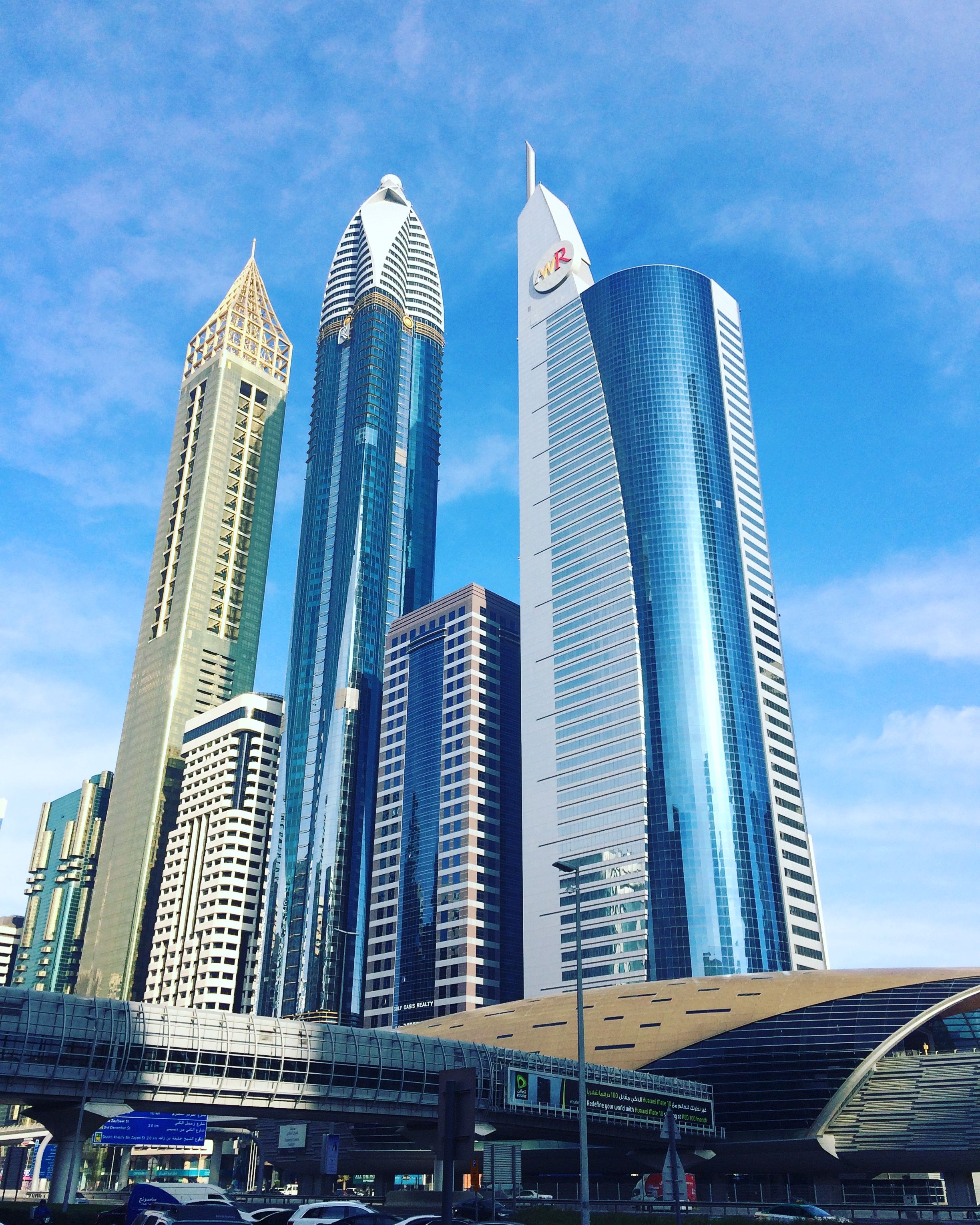 Free Stock Photo Of Sheikh Zayed Road Views In Dubai